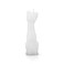 Cat Candle to Remove Negative Energy Spell-Casting Witchcraft Wishing Manifestation Spiritual Healing Magical Positive Energy Protection Blessing Ritual Wish Candles, White