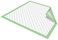 Chucks Pads Disposable [300-Pads] Underpads 23x36 Incontinence Absorbent Fluff Protective Bed Pads, Pee Pads for Babies, Kids, Adults &amp; Elderly   Puppy Pads for Training Leak Proof(Green)