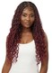 Outre - 100% Fully Hand Tied Whole Lace Wig - Boho Box Braids 28" (DR4/VANILLA LATTE)