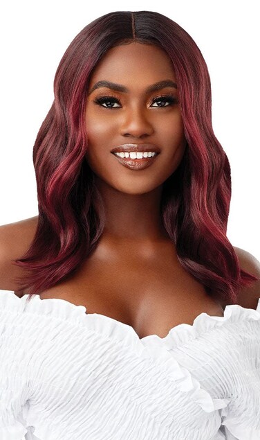 Outre EveryWear Synthetic HD Lace Front Wig - EVERY 8 (1 Jet Black)