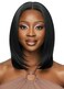 Outre - 5X5 Lace Closure Wig - Human Hair Blend - Natural Yaki 14" (SANDY BLONDE)