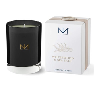 Niven Morgan Whitewood &amp; Sea Salt Fragrant Candle