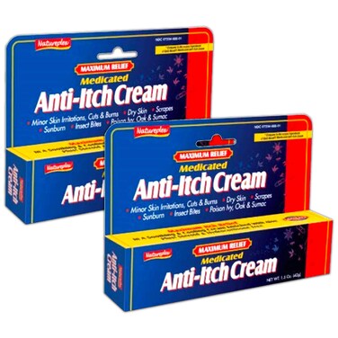 Maximum Relief Medicated Anti-Itch Cream 2 Pack