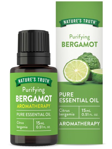 Nature's Truth Vitamins Bergamot Essential Oil, Bergamot, 0.51 Fluid Ounce