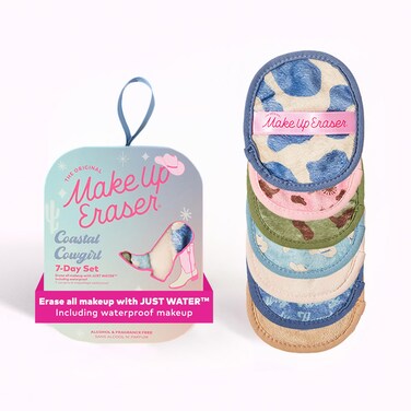 Makeup Eraser The Original, 7-Day Set, Erase All Makeup with Just Water, Including Waterproof Mascara, Eyeliner, Foundation, Lipstick, Sunscreen, and More!