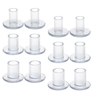 High Heel Protectors, OOTSR High Heel Stoppers for Any Weddings &amp; Outdoor Events Protecting Shoe Heels, Stop Sinking at Grass/Gravel/Bricks and Cracks (6 Pairs)