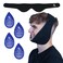 Fittest Pro Wisdom Teeth Ice Pack Head Wrap Jaw Ice Pack for Face Oral Surgery, Face Ice Pack with 4 Hot Cold Gel Pack for TMJ, Tooth Extraction, Tonsillectomy Recovery