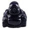 Rockcloud Healing Crystal Gemstone Carved Laughing Happy Buddha Feng Shui Figurines Wealth and Good Luck 1.5