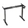 Master Massage Electric Height Adjustable Model L Table Frame With Dual Motor Lift System &amp; Double Beam Structure Design With Black, 1count