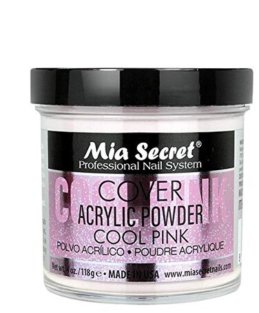 Mia Secret Acrylic Powder Cover Cool Pink 4 oz, Shade"cool pink