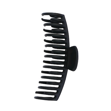 Gimme Beauty - Large Barrel Double Claw Clip - Extra Large Claw Clips for Thick Hair + Long Styles - No Crease Hair Clips for Women + Men - All Day Wear with Less Tension, Breakage or Dents (1 Count)