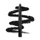 LAURA GELLER NEW YORK Kajal Longwear Kohl Eyeliner Pencil with Caffeine, Smooth &amp; Blendable Makeup, Deep Black