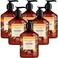 Soapbox Hand Soap, Sweet Orange Citrus Moisturizing Hand Soap for Bathroom &amp; Kitchen with Pump Dispense, (6 Pack, 8oz Each)