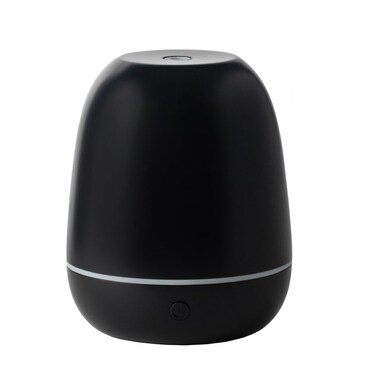 SpaRoom Mini Majesto Aromatherapy Ultrasonic Misting Essential Oil Diffuser for Medium Rooms, 100 mL Water Capacity, Matte Black