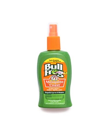 Bullfrog Mosquito Coast Bug Spray Insect Repellent + Sunscreen SPF 50, Pump Spray 4.7 Fl Oz