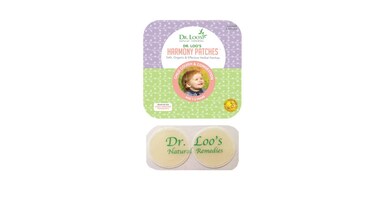Dr. Loo's NATURAL REMEDIES Organic Herbal Sticker Patches, Cough and Congestion, 1-5 Years, 16 Patches