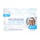 Migraine Relief Patch, Cooling Patches for Migraine, Fever, Hormone, &amp; Headaches, Mess &amp; Odor-Free Hydrogel Cooling, Made in The USA, 1 Pack (4 x Patches) White