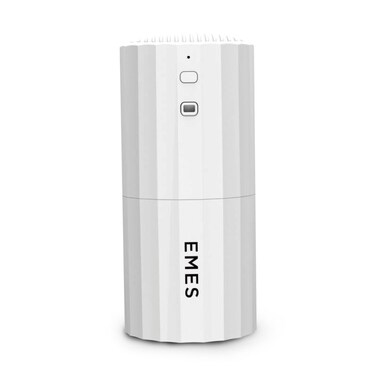 EMES Waterless Smart Aromatherapy Diffuser   Scent Diffuser for Essential Oils for Home, Office &amp; Spa   24-Hour Bluetooth-Controlled Scent Air Machine, 130ml Capacity, Covers 500 Sq Ft - White