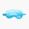 Hale   Sleep Eye Mask for Men Women, Light Blocking Design Night Blindfold, Soft Eye Shade Cover for Travel, Blue