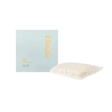 Oatmeal Bath Soak for Babies Kids &amp; Adults - Baby Bath Tea Soaks Made with Prebiotics to Relieve Dry, Itchy, Eczema Prone Skin While Gently Cleansing, Fragrance Free I 1 Bath Tea Soak