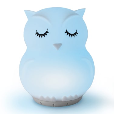 Mindfulness 'Breathing Owl'   4-7-8 Guided Visual Meditation Breathing Light   3 in 1 Device with Night Light &amp; Noise Machine for ADHD Anxiety Stress Relief Sleep - Gift for Kids Adult Women Men