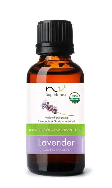 Organic Lavender Essential Oil - 1 Fl Oz - USDA Certified Organic, Non-GMO,Pure &amp; Natural, Therapeutic Grade Oil for Diffuser, Skin, Nail &amp; Hair Care &amp; Home Essentials