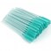 50 Pieces Silicone Disposable Mascara Eyelash Wands - Eyebrow &amp;amp; Lash Extension Spoolie Brushes, Comb Separator, Microblading Tool, Applicator (50 Brushes, Green Crystal)
