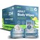 XL Adult Body Wipes   Bath Wipes For Adults Bathing No Rinse   Hypoallergenic Wipes For Incontinence And Cleansing Elderly   With Vitamin E Aloe Scent   4 Packs 216 Count + 18 Indv Wipes