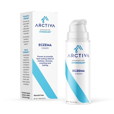 Eczema Cream with 1% Colloidal Oatmeal for Dry &amp; Itchy Skin Relief   Eczema &amp; Atopic Dermatitis Cream Treatment   Patent Pending Hydrosurf Glycolipid Technology for Hydration, Absorption &amp; Exfoliation