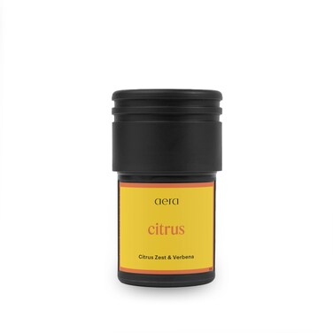 Aera Go Citrus Car Fragrance Scent Refill - Notes of Citrus Zest and Verbena - Works with the Aera Go Diffuser for Car