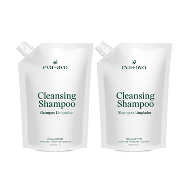 Eva + Avo Cleansing Shampoo (32 Fl oz) 2 Pack