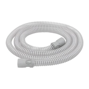 LifeSource 15mm Slim CPAP Hose, Lightweight Medical Grade, Made in USA, 6 Foot Slim CPAP Hose, Compatible with All Major CPAP Machines, CPAP Replacement Supplies, CPAP Hoses, Gray, 1 Pack