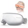 arboleaf Eye Massager with Heat, Heated Eye Massager for Migraines with Compression and Music, Wireless Eye Mask Massager with Heat, 5 Modes Portable Massaging Eye mask for Relieve Eye Strain