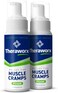 Theraworx Relief for Muscle Cramps Foam Fast-Acting Muscle Spasm, Leg Soreness with Magnesium Sulfate - 7.1 oz - 2 Count