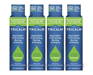 TriCalm Soothing Itch Relief Hydrogel 2 oz, 4 Count