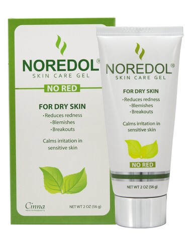 Skin Care Gel - Redness Relief Moisturizer for Dry Skin - Rosacea Treatment for Face - Soothes Prone Skin and Irritation - Fragrance Free 2 oz.