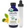 PURA D'OR Organic Ylang Ylang Essential Oil (4oz with Glass Dropper) 100% Pure &amp; Natural Therapeutic Grade for Hair, Body, Skin, Aromatherapy Diffuser, Relaxation, Massage, Mood, Antioxidant Support