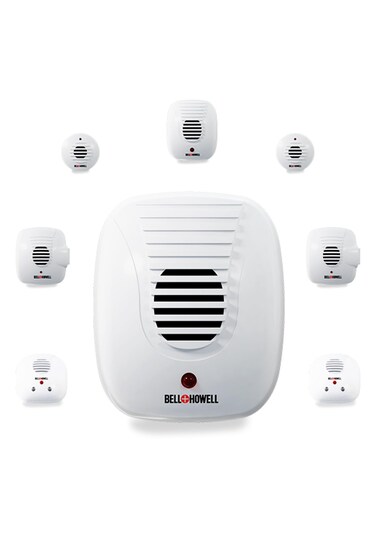 The Bell and Howell Ultrasonic Pest Repeller Plug in Device Complete Kit 8 Pack,Effectively Aids to Repel mice, Bugs, Rats, Rodents, Mosquitos, roaches, Spiders and Ants Chemical, Odor and Sound Free