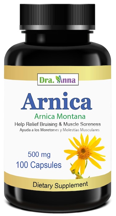 Arnica Montana Capsules 500mg 100 Capsules