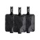 Matador Toiletry Bottles 3 Pack - 3 OZ Travel Bottles for Toiletries, TSA Approved Toiletry Bottles with Labels, Refillable Travel Pouch, Travel Containers for Creams, Gels, Pastes, and Liquids
