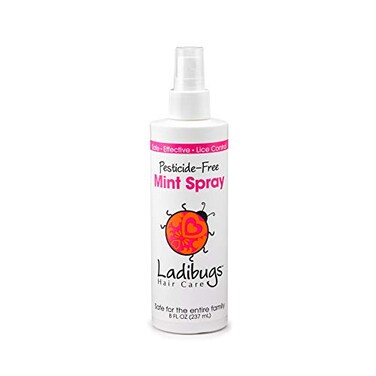 Ladibugs Lice Prevention Mint Spray 8oz   Natural Ingredients   Highly Effective Lice Treatment Spray   Daily Use