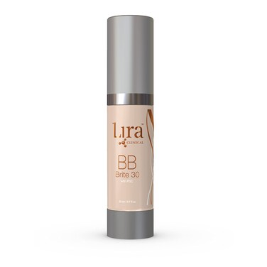 Lira Clinical BB - SPF 30 Tinted BB Cream with PSC &amp; Vitamins - Full coverage - 0.7 fl oz. (BB Brite 30)