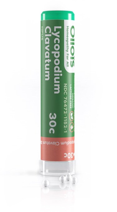 OLLOIS Lycopodium Clavatum 30c, Organic, Lactose-Free Homeopathic Medicine, 80 Pellets (Pack of 1)