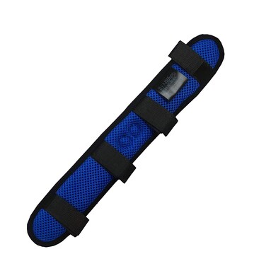 BENEFAB Smart Therapeutic Poll Pad   Far-Infrared &amp; Magnetic Therapy   Comfort &amp; Care for the Poll   Helps Jaw Tension   Provides Relief   Blue