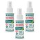 No Mosquitoz Botanical Bug Repellent, Effective for Gnat, Mosquito, and Biting Flies, Hand-Crafted and DEET-Free, Non-Greasy Formula, 2 Ounce Spray Bottle, 3-Pack