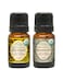 US Organic 100% Pure Myrrh, Frankincense Essential Oil Combo Pack - Directly sourced from The Horn of Africa - USDA Certified Organic - Use Topically or in Diffuser (5 ml Combo)