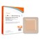 MedVance Bordered Silver Silicone Ag Sterile Absorbent Antibacterial Dressing, 4"x 4" (2.5"x 2.5" Pad), 5 dressings/Box, 5 Count (Pack of 1)