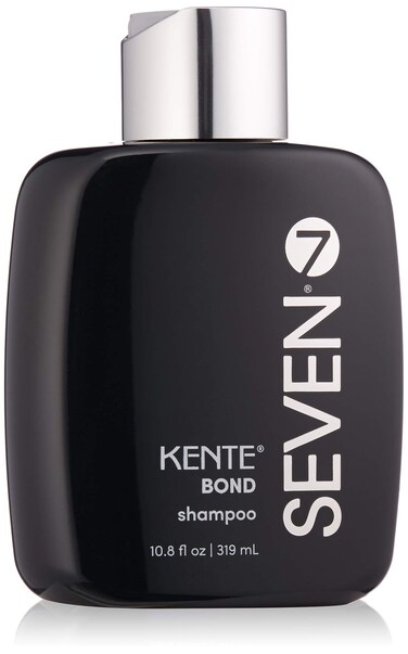SEVEN Haircare KENTE BOND Shampoo for Split Ends + Damaged Hair, Sulfate Free, Cruelty Free with Green Tea, Guar &amp; Pro Vitamin B5 for Men &amp; Women, Made in USA, 10.8 oz.