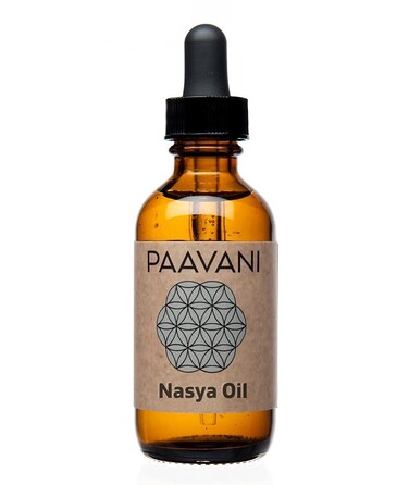 PAAVANI Ayurveda Nasya Oil - Ayurvedic Nasal Cleaner &amp; Moisturizer Drops for Sinus Relief (1 oz.)