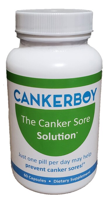Canker Sore Solution   60 Count Bottles